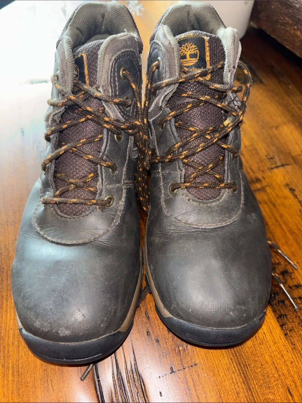 Timberland Men's Dark Gray Waterproof Hiking Boots